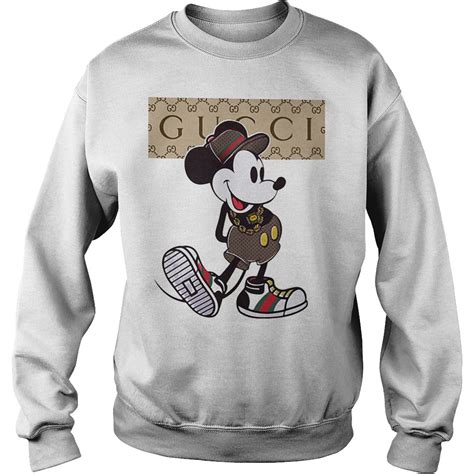 mike the bear t shirt gucci|Gucci mickey mouse sweatshirt.